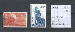 (TJ) Europa CEPT 1983 - Noorwegen YT 841/42 (gest./obl./used) - 1983