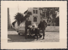 Militaria   Photo  Dim 85x115 Venant D'un Album D' AVIATION  En AFRIQUE DU NORD De 1957 à 1959 Avec " VOITURE  OPEL " - Aviazione