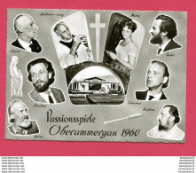 CPSM (Réf : Y019) PASSIONSPIELE OBERCIMMERGAU 1960  Christus, Anton, MULTI VUES - Ausstellungen