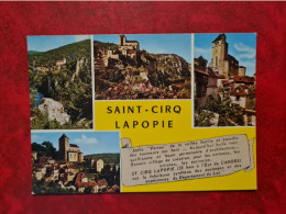 Carte SAINT CIRQ LAPOPIE MULTIVUES - Saint-Cirq-Lapopie
