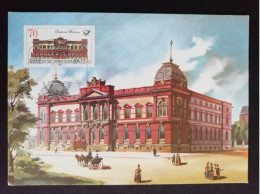 CARTOLINA MAXIMUM UFFICIO POSTALE GERMANIA  DDR WEIMAR POSTAMT GERMANY Postcard  DEUTSCHLAND Ansichtskarten - Cartas Máxima