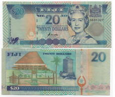 Fiji - 20 Dollars 1996 UNC Pick 99a Lemberg-Zp - Fiji