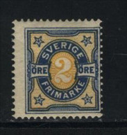 Sweden Scott # 53 HINGED  Value  $  3.25 - Ungebraucht