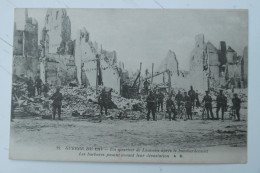 Cpa Guerre 1914 Un Quartier De Louvain Après Le Bombardement Les Barbares - NOU35 - Ottignies-Louvain-la-Neuve