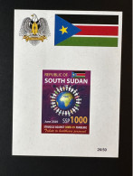 Sud-Soudan South Sudan Südsudan 2020 Mi. Bl. ? ND IMPERF Struggle Against COVID-19 Pandemic Coronavirus - Zuid-Soedan
