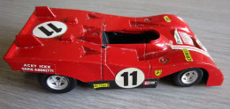 Ferrari 312 PB - Jacky Icks /Mario Andretti - Politoys 1/32 ème - Echelle 1:32