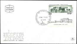 Israel 1975 FDC Architecture In Israel Yad Mordekhai Museum [ILT689] - Lettres & Documents