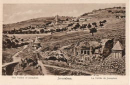 JERUSALEM - THE VALLEY OF JOSAPHAT - Palestine