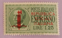 ITALIE REPUBLIQUE SOCIALE EXPRES YT 3 NEUF**MNH ANNEE 1944 - Posta Espresso