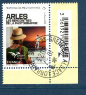 France 2023.Festivals De Méditérranée Arles Cachet Rond Gomme D'origine. - Used Stamps