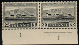 ISLANDE 1957 ** - Unused Stamps