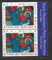 2001 MNH Vaticano Mi 1391 From Booklet - Nuovi