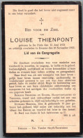 Bidprentje De Pinte - Thienpont Louise (1873-1933) - Devotieprenten