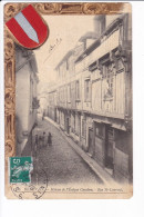 526 - BEAUVAIS - Maison De L'Evêque Cauchon-Rue St-Laurent ( Carte Avec Décor Surchargé) - Beauvais