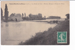 45 - Saint-Martin-le-Beau - Les Bords Du Cher, Barrage Et Ecluse De Nitray - Autres & Non Classés