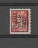 N 263A  Bruxelles 1933 Brussel - Typografisch 1932-36 (Ceres En Mercurius)