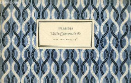 Violin Concerto In D, Op.77. - Brahms - 1954 - Música