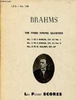 The Three String Quartets - No. In Cminor, Op.51 No 1 - No.2 In Aminor, Op.51 No. 2 - No.3 In Bb Major, Op.67 - Lea Pock - Music