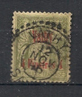 VATHY - 1893-1900 - N°YT. 9 - Type Sage 4pi Sur 1f Olive - Oblitéré / Used - Usati