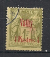 VATHY - 1893-1900 - N°YT. 9 - Type Sage 4pi Sur 1f Olive - Oblitéré / Used - Usati