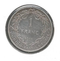 ALBERT I * 1 Frank 1911 Frans * Z.Fraai * Nr 11500 - 1 Franc