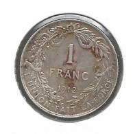 ALBERT I * 1 Frank 1912 Frans * Prachtig * Nr 11504 - 1 Franc