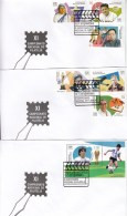 Cuba FDC 2015 Sc 5730-36  Famous Peoples Mother Teresa - Babe Ruth - Marlon Brando - FDC