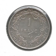 ALBERT I * 1 Frank 1912 Frans * Prachtig * Nr 11506 - 1 Franc