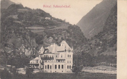 BOZEN?-BOLZANO?-HOTEL=SEHNALSTHAL=-CARTOLINA NON VIAGGIATA 1900-1904-RETRO INDIVISO - Bolzano (Bozen)