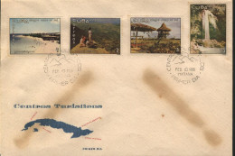 CUBA FDC Scott 1073-76 Paintings - FDC