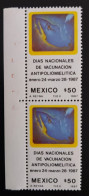 SD)1987. MEXICO. ANTI-POLYOMELYTIC VACCINATION DAYS. CHILD. MEDICINAL DROPS. MNH - Mexico