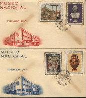 Cuba FDC Scott 817-20 Paintings - FDC