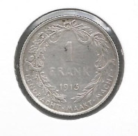 ALBERT I * 1 Frank 1913 Vlaams * Z.Fraai * Nr 12513 - 1 Franc