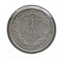 ALBERT I * 1 Frank 1914 Frans * Prachtig * Nr 12517 - 1 Frank