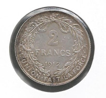 ALBERT I * 2 Frank 1912 Frans * Z.Fraai * Nr 12524 - 2 Francs