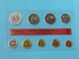 BRD - GERMANIA FEDERALE - 1973 F PROOF - Set Di Monete Divisionali - Sets De Acuñados &  Sets De Pruebas