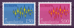 Yugoslavia 1972 Europa CEPT Joint Issue Set MNH - 1972