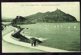 España - Circa 1920 - Postcard - San Sebastian - Prince Of Asturias Promenade - Guipúzcoa (San Sebastián)