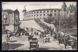 España - Circa 1920 - Postcard - San Sebastian - Climb To The Bullring - Guipúzcoa (San Sebastián)