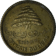 Liban , 5 Piastres, 1969, Nickel-Cuivre, TTB, KM:27.1 - Lebanon