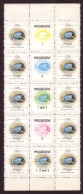 Tonga 1984 32s Fish Specimen Block Of 15 - Read Description - Fishes