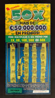 114 H, Lottery Tickets, Portugal, « Raspadinha », « Instant Lottery », « 50 X MAIS DE € 50.000.000 EM PRÉMIOS », Nº 544 - Billets De Loterie