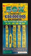 114 H, Lottery Tickets, Portugal, « Raspadinha », « Instant Lottery », « 50 X MAIS DE € 50.000.000 EM PRÉMIOS », Nº 544 - Loterijbiljetten