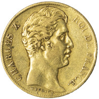 Charles X- 20 Francs 1826 Perpignan - 20 Francs (gold)
