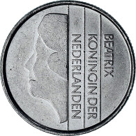 Pays-Bas, Beatrix, 25 Cents, 1984, Nickel, TTB, KM:204 - 1980-2001 : Beatrix