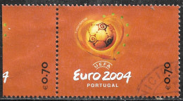 Portugal – 2003 UEFA Euro Soccer Championship 0,70 Used Stamp - Oblitérés