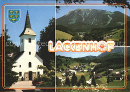 72376625 Lackenhof Gaming Kirche Panorama Oetscher Ybbstaler Alpen Lackenhof Gam - Autres & Non Classés