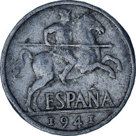 Espagne, 10 Centimos, 1941, Aluminium, TTB, KM:766 - 10 Centimos