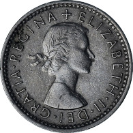 Grande-Bretagne, Elizabeth II, 6 Pence, 1962, Cupro-nickel, TTB+, KM:903 - H. 6 Pence