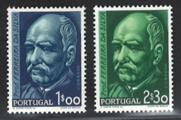 Portugal 1956 "Dr. Ferreira Da Silva" Condition MH OG #819-820 - Nuevos